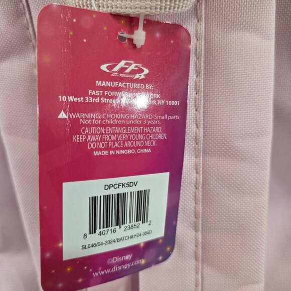 Kids Backpack Bundle DC Batman + Disney Princess Fast Forward Designs NWT - Picture 9 of 11